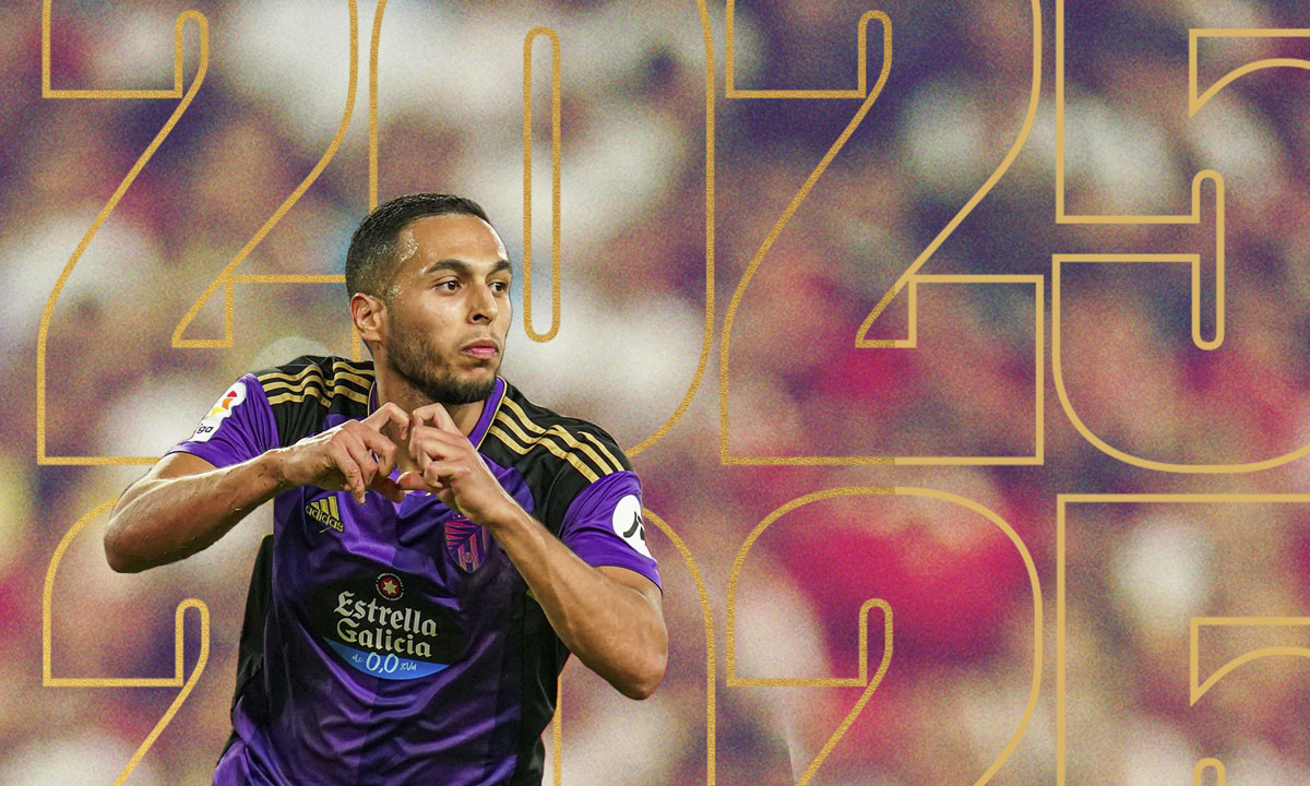 Le Marocain Anouar Tuhami au Real Valladolid jusqu’en 2025