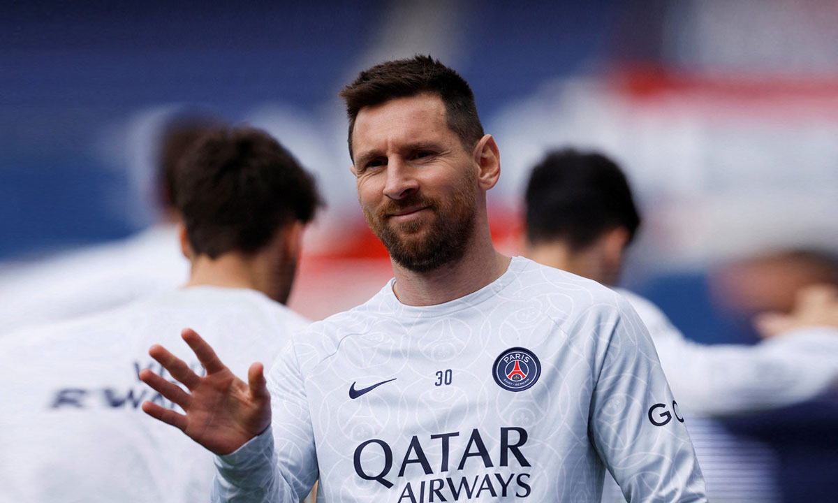 Foot: le PSG officialise le départ de Lionel Messi