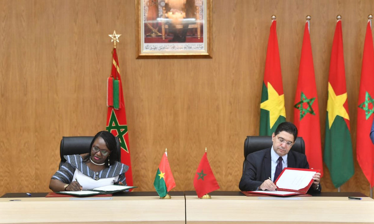 4ème session de la Commission Mixte Maroc/Burkina Faso: signature à Dakhla de plusieurs accords bilatéraux