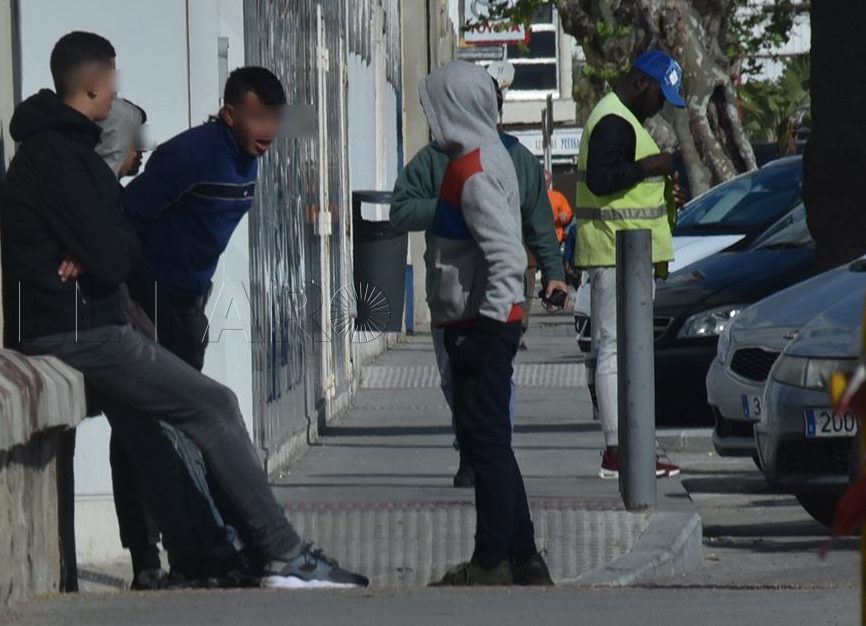 mineurs marocains à sebta