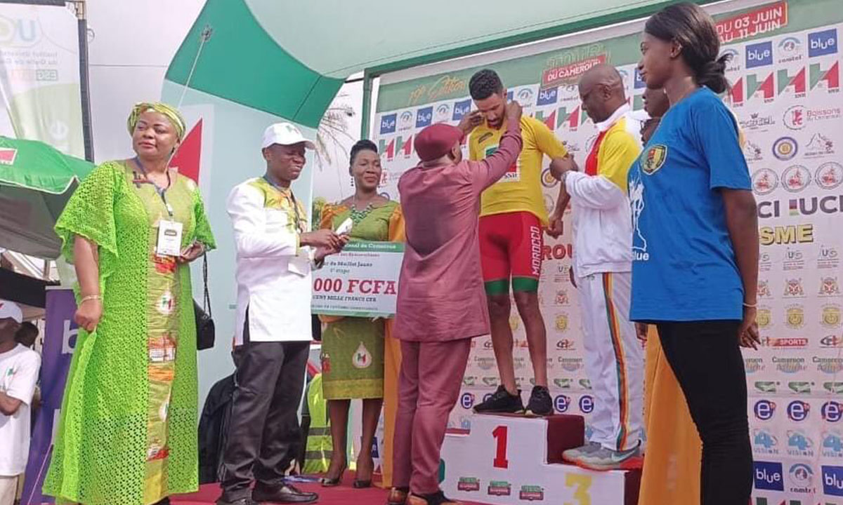 Le Marocain Mohcine El Kouraji remporte le 19e Tour international cycliste du Cameroun