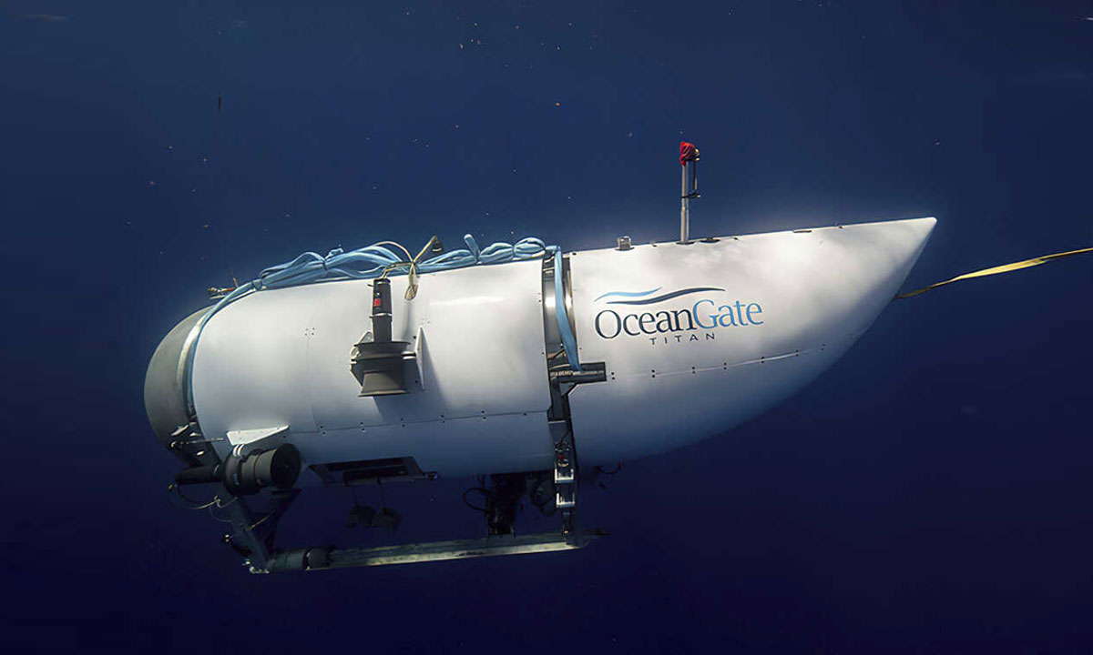 Mort des 5 passagers partis explorer le Titanic après l'"implosion catastrophique" de leur submersible 