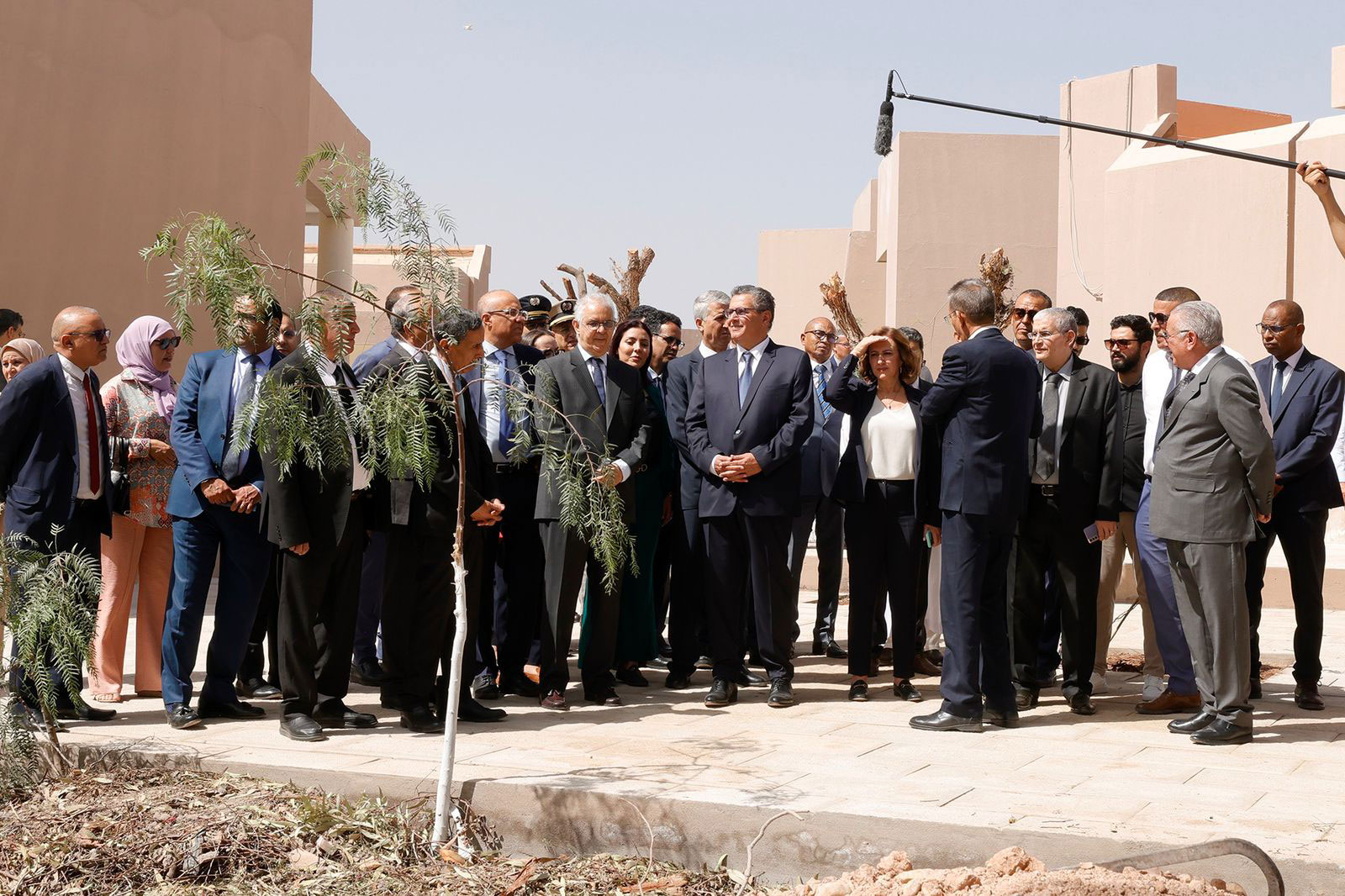 ouarzazate akhannouch visite des projets socio economiques eau