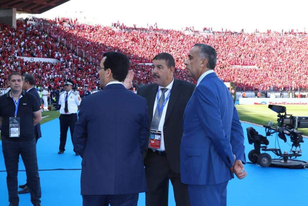 securisation de la finale de la c1 wydad vs al ahly hammouchi effectue une visite de terrain 2