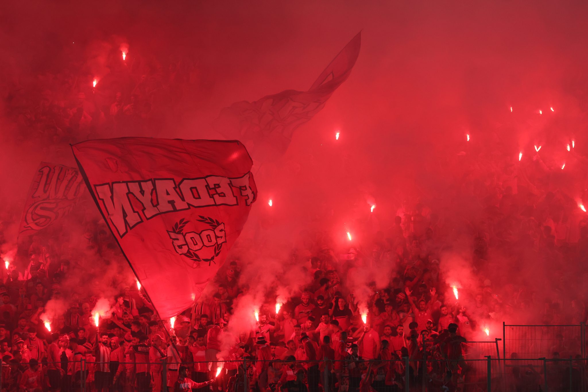 fbl caf c1 wydad ahly fans