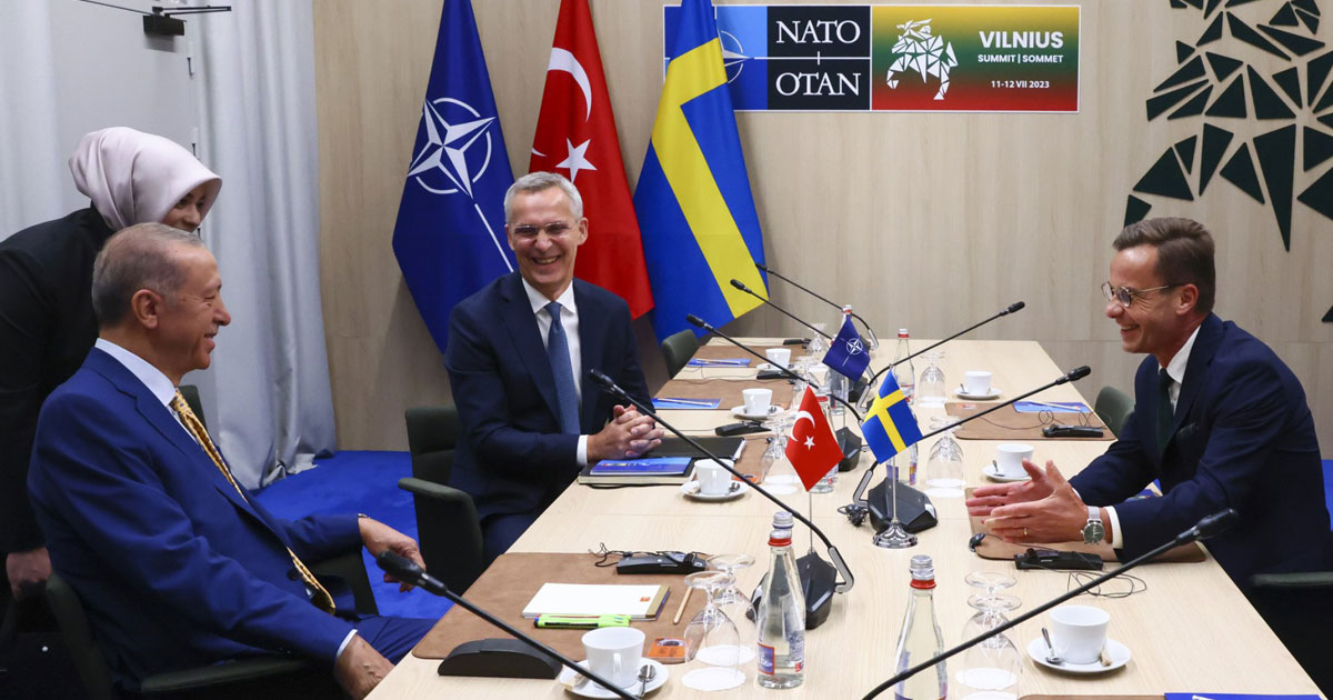Ankara débloque l'adhésion de la Suède à l'Otan, qui affiche son unité 