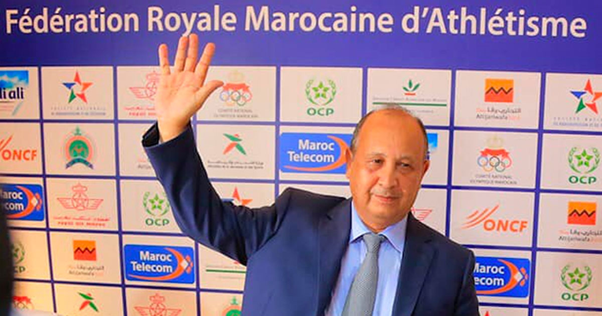 Abdeslam Ahizoune réélu à l'unanimité président de la Fédération Royale Marocaine d'Athlétisme