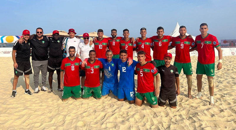 jeux africains plage maroc termine 3e 21 medailles