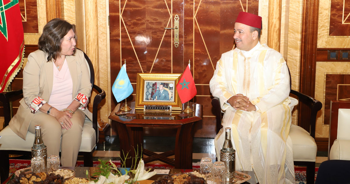 Chambre des conseillers: Enaam Mayara reçoit l’ambassadrice du Kazakhstan au Maroc