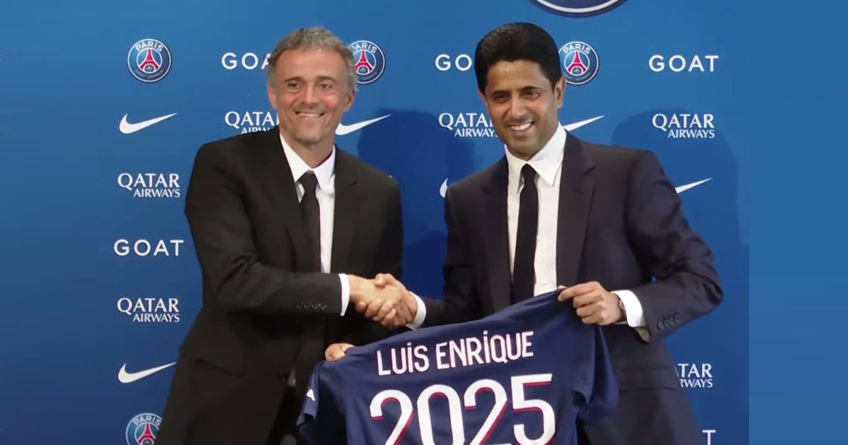 Vidéo. PSG: Luis Enrique succède à Christophe Galtier
