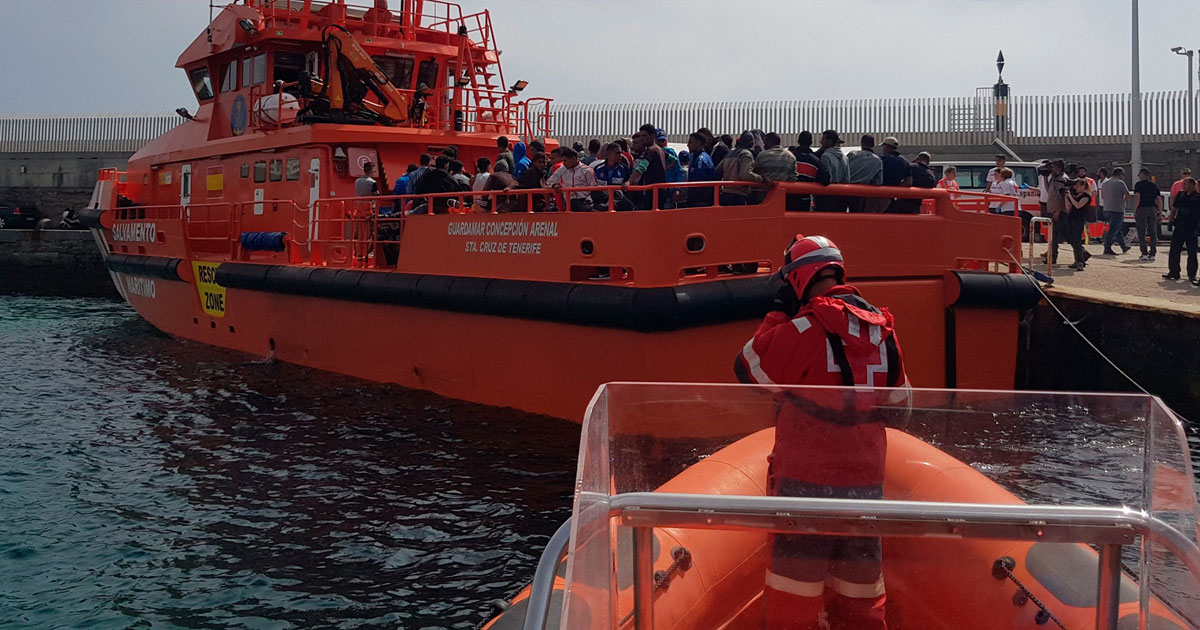 Reprise des opérations de recherche de migrants au large des Canaries