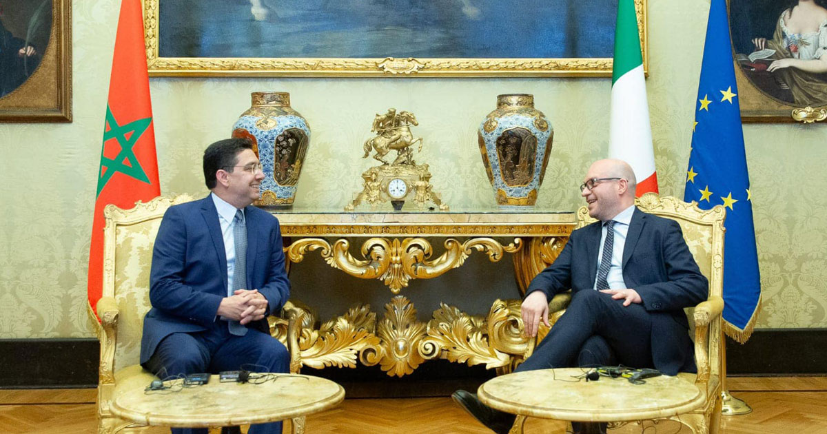 Rome: Bourita s’entretient avec le président de la Chambre des députés italienne