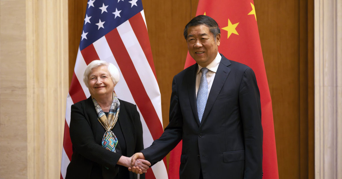 Yellen optimiste pour les relations avec la Chine après son voyage à Pékin
