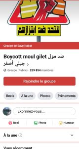 Groupe Facebook contre "Moul Gilet"