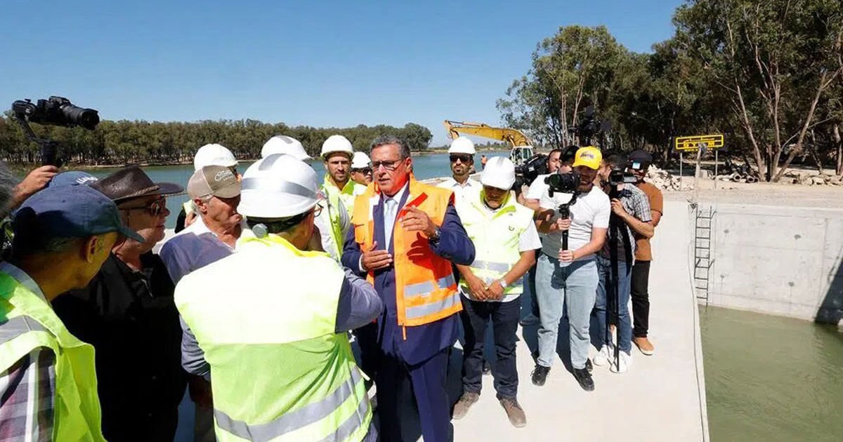 Interconnexion des bassins de Sebou et de Bouregreg: l'objectif est d'atteindre un million m3 par jour (M. Akhannouch)