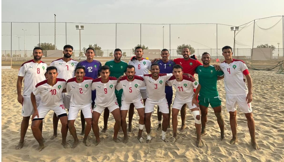 Beach Soccer, Maroc, Arabie Saoudite, équipe saoudienne, équipe du Maroc de beach soccer