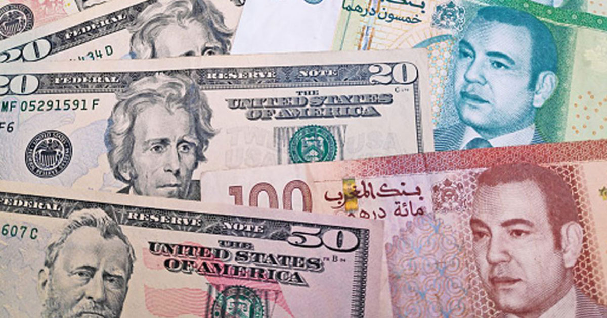Marché des changes: le dirham se déprécie de 1,76% face au dollar (BAM)