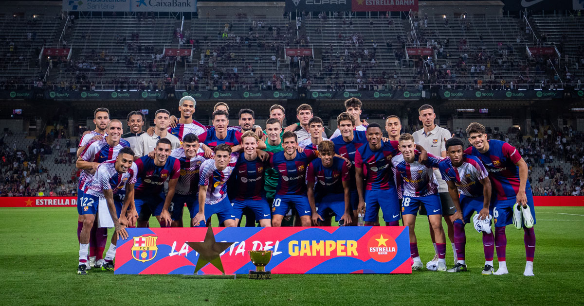 Espagne: le Barça renverse Tottenham sur le fil en amical, Abde buteur 