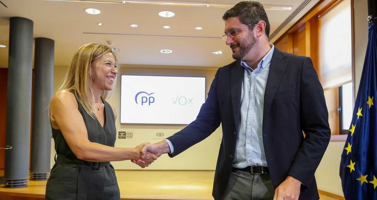 Parti populaire, Vox, échelle nationale, Espagne , élections municipales et régionales, extrême droite, Madrid, PP, parti socialiste ouvrier espagnol, PSOE, Alberto Núñez Feijóo, Pedro Sánchez