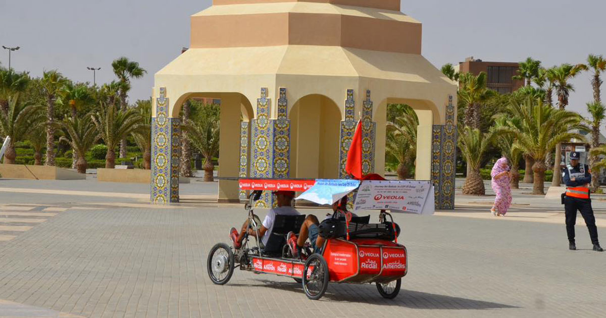 Laâyoune-Dubaï en quadricycle solaire, le défi écolo des aventuriers Yousef El Haouass et Salim Rhandi