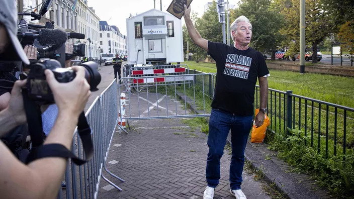 manifestation à la haye
