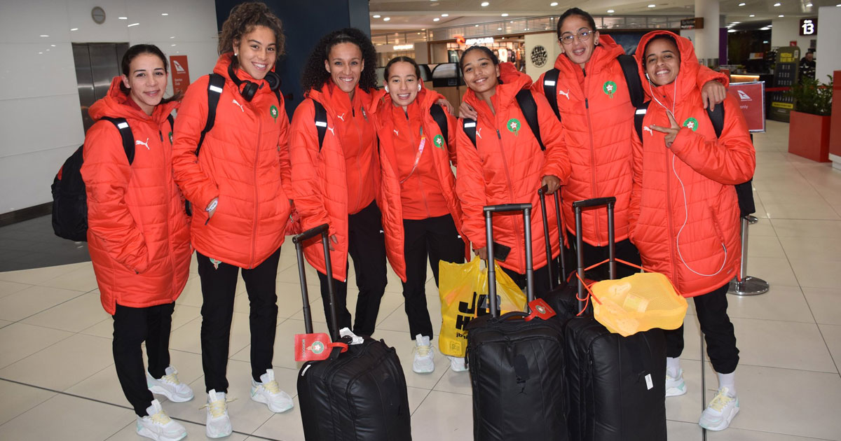 Mondial féminin 2023: Arrivée à Casablanca de la délégation de l'équipe nationale du Maroc