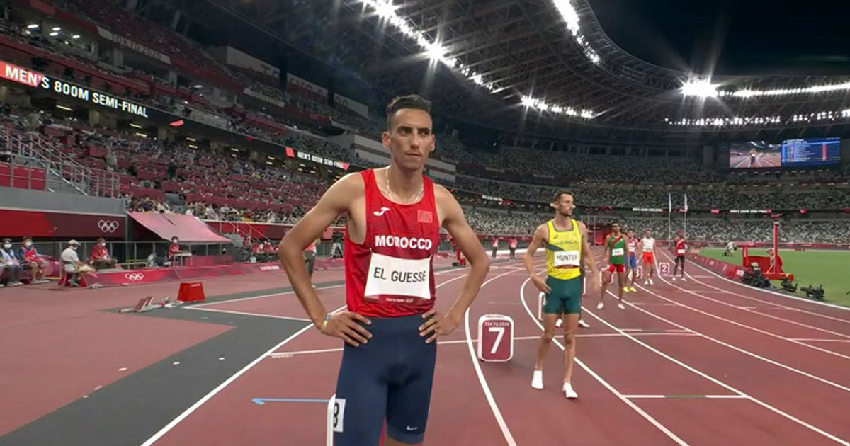Mondiaux d'athlétisme: Abdelati El Guesse éliminé des demi-finales du 800 m