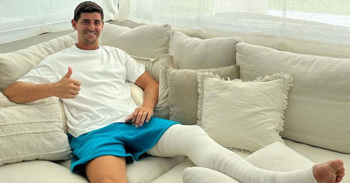 Real Madrid: Thibaut Courtois opéré avec succès du genou gauche