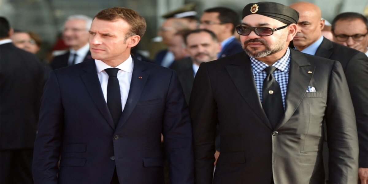 roi mohammed vi macron