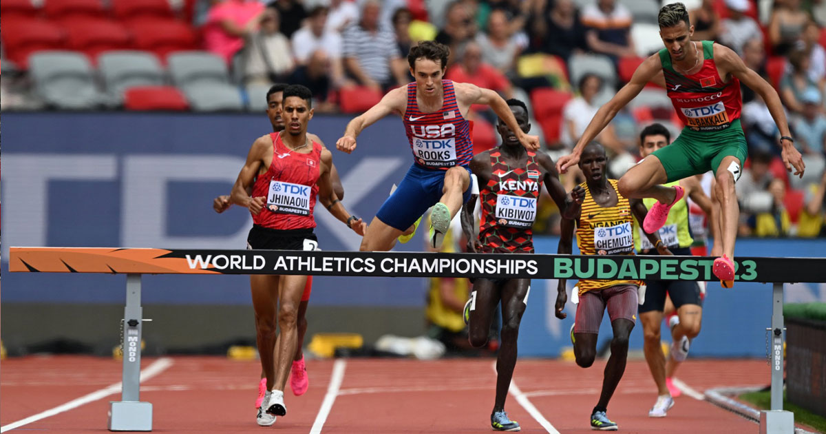 Soufiane El Bakkali champion du monde du 3.000 m steeple