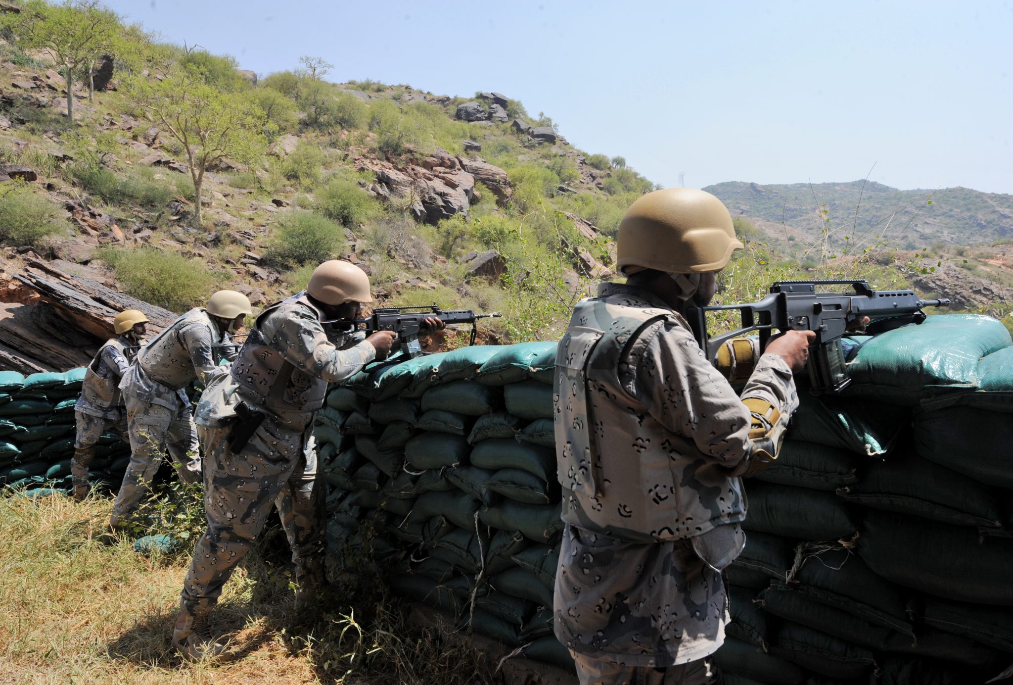 gardes frontières saoudiens