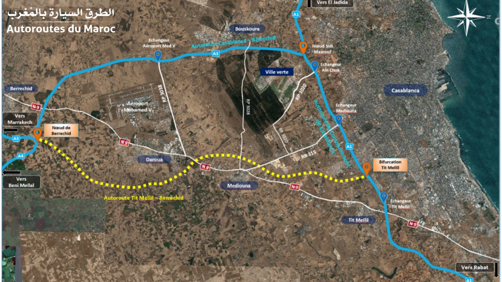 adm autoroute berrechid