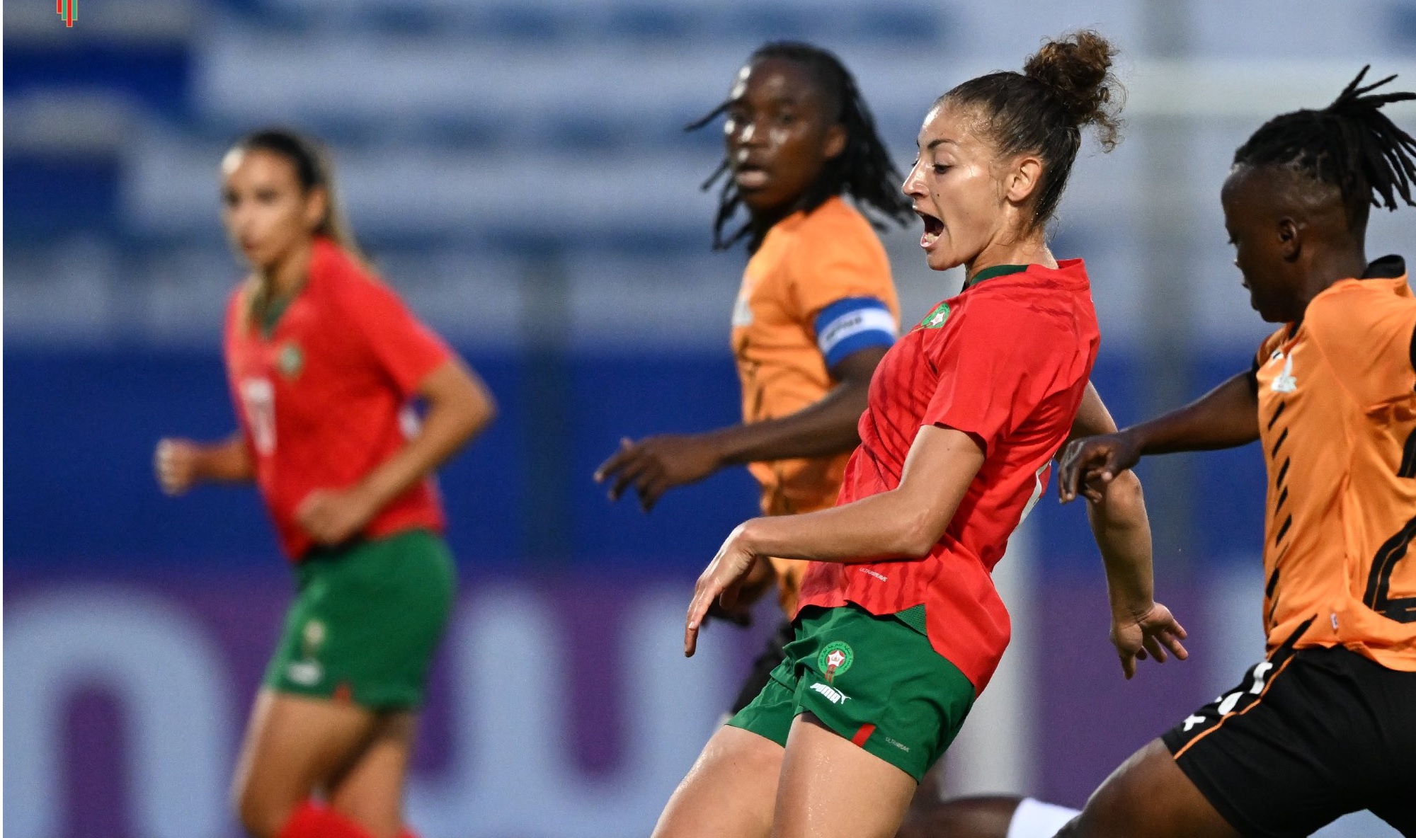 Zambie, équipe du Maroc féminine, Lionnes de l'Atlas, FRMF, football féminin, 