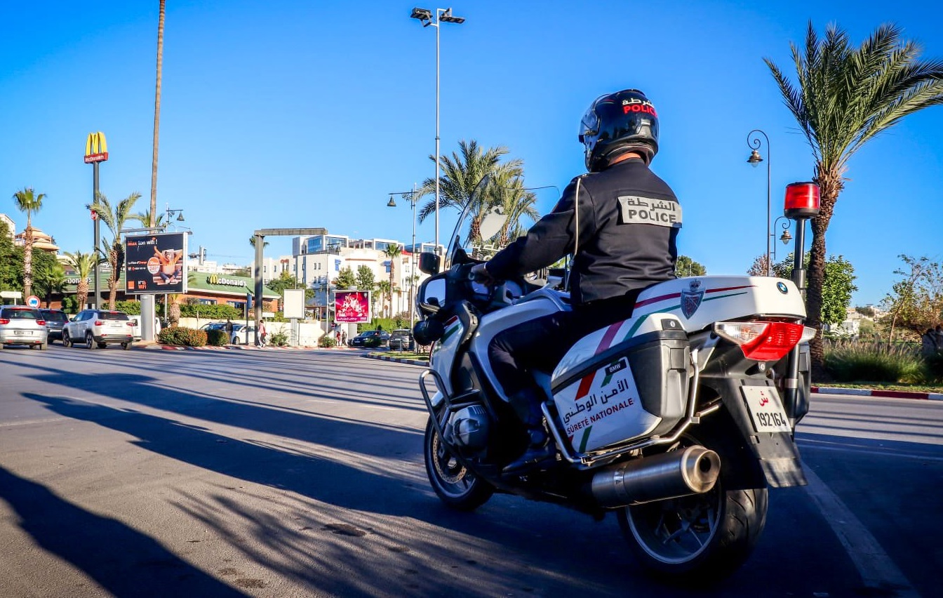 DGSN, police, directeur général de la Sûreté nationale , accident, refus d'obtempérer, délit de fuite, policier principal, accident, brigade des motards, 