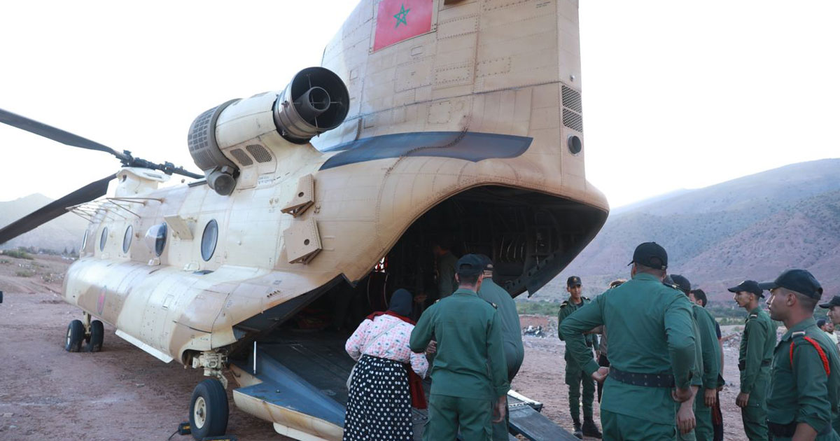 Province de Ouarzazate : Lancement d'une vaste opération de distribution de kits alimentaires, de tentes et de couvertures