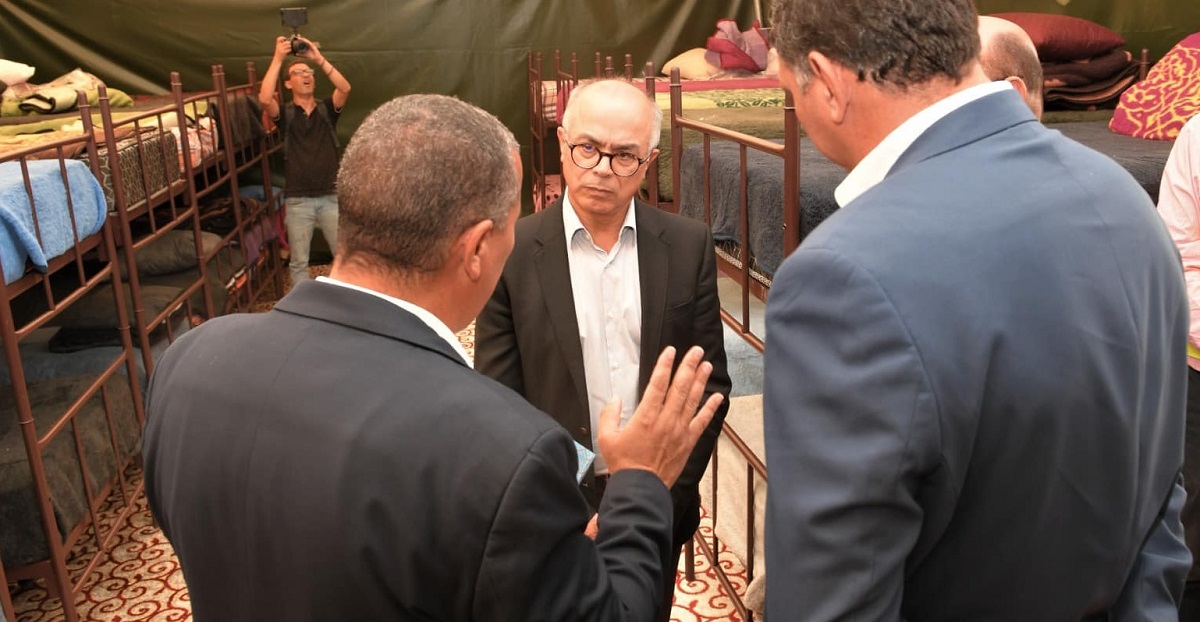 ministre de l'Éducation nationale, Chakib Benmoussa, Ouarzazate, Benmoussa , séisme, tremblement de terre, séisme au Maroc, tremblement au Maroc