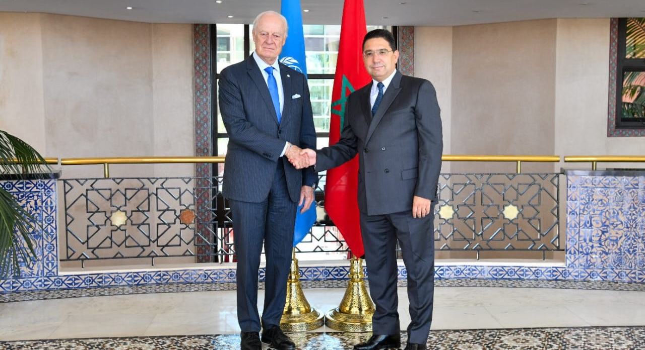 Sahara, Sahara marocain, Secrétaire général, ONU, ministre des Affaires étrangères,Nasser Bourita, Staffan De Mistura