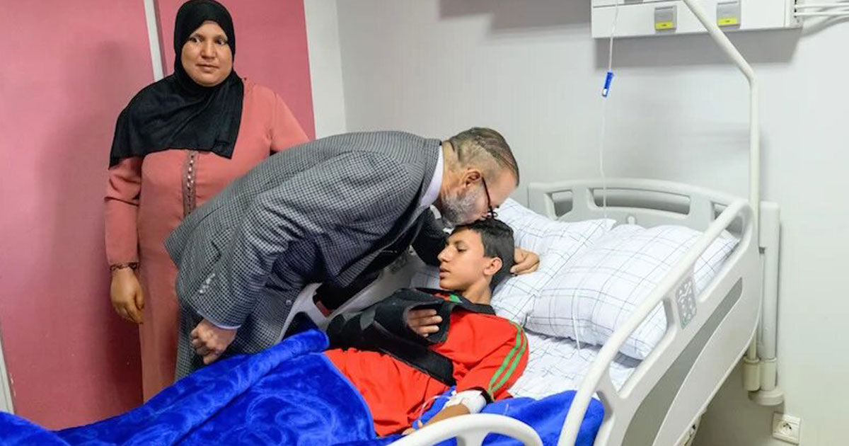 Séisme au Maroc: le Roi Mohammed VI se rend au chevet des victimes / Photo archives