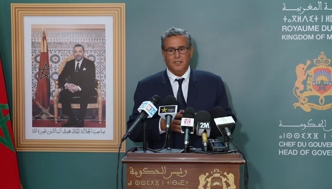 seisme aziz akhannouch programme reconstruction