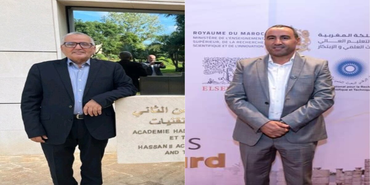 Youssef Ouknine (à gauche) et Yahya Yayalti (à droite).