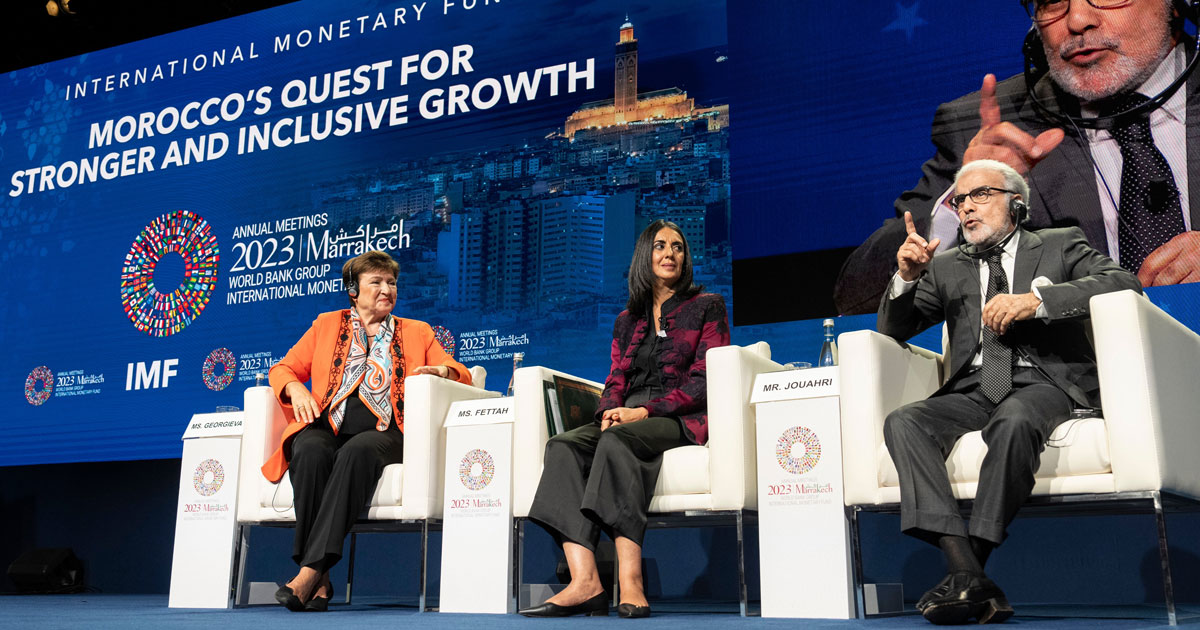Assemblées annuelles BM-FMI : focus sur les opportunités de l'investissement privé au Maroc