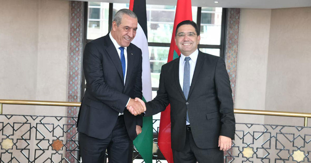 Le SG du Comité Exécutif de l'OLP Hussein Al-Cheikh salue les positions fermes du Roi en faveur de la cause palestinienne