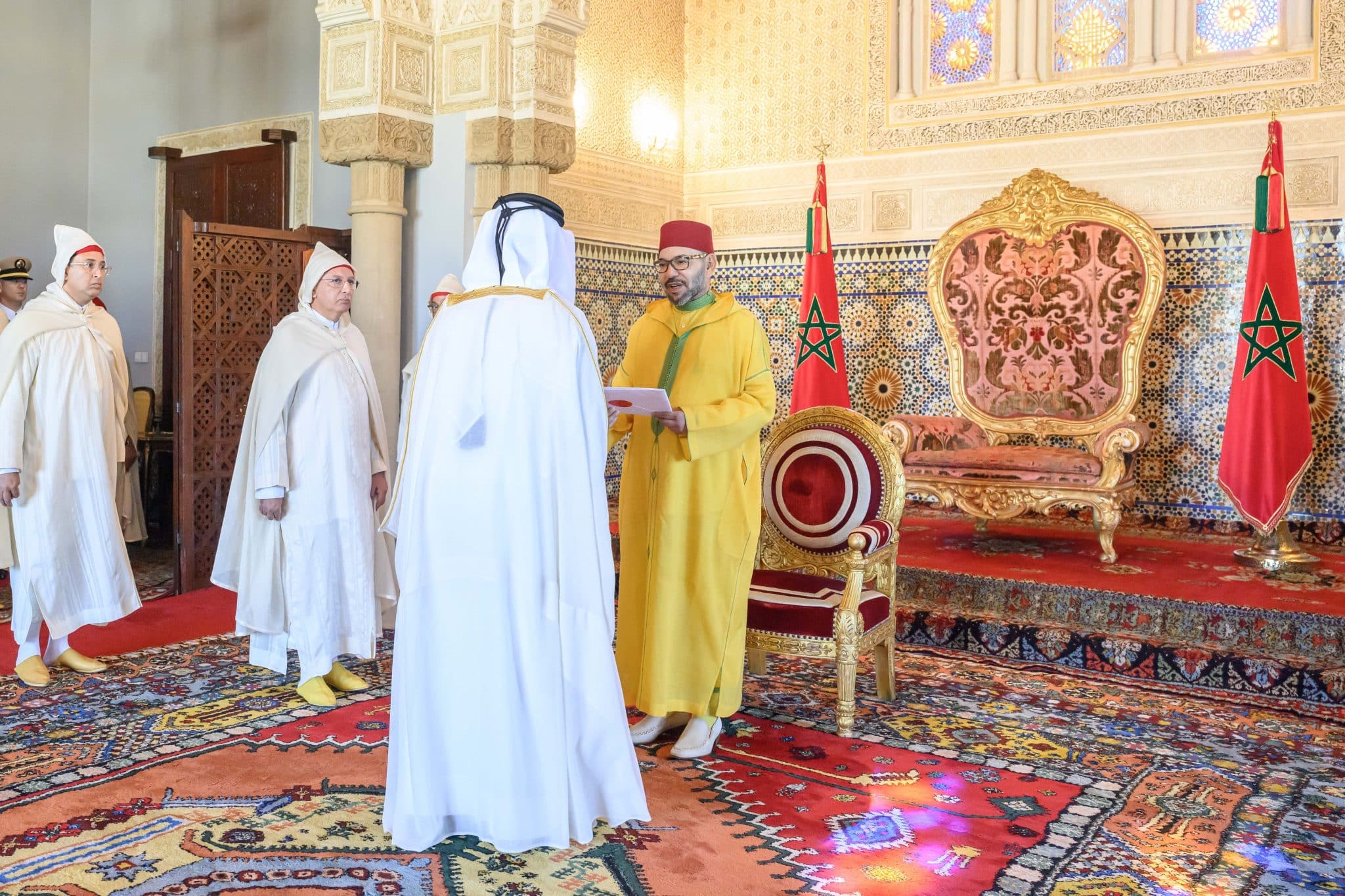 mohammed vi audience ambassadeuurs