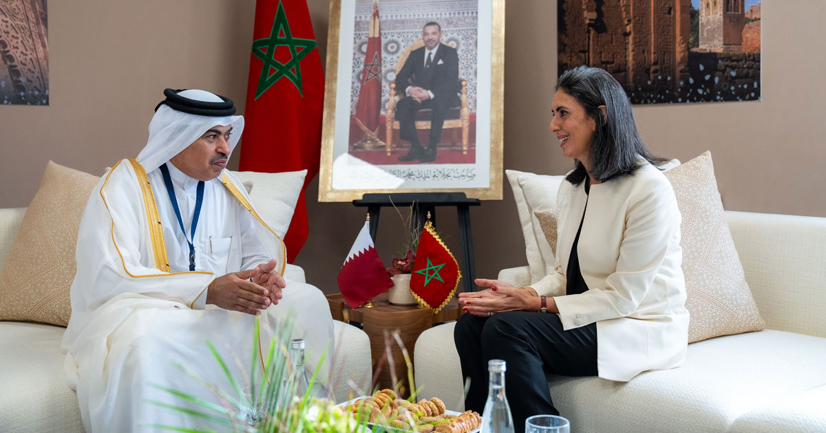 Renforcement des relations économiques : Fettah s'entretient avec son homologue qatari