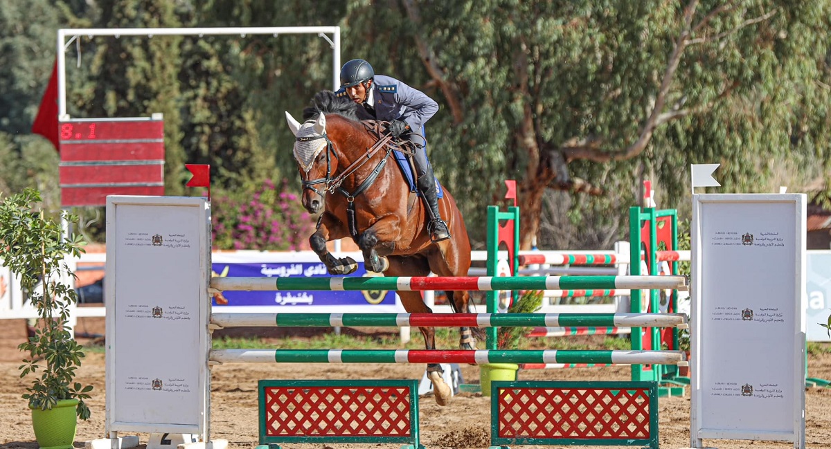 saut obstacles capitaine Mouad Bouya Grand Prix de l'AS FAR