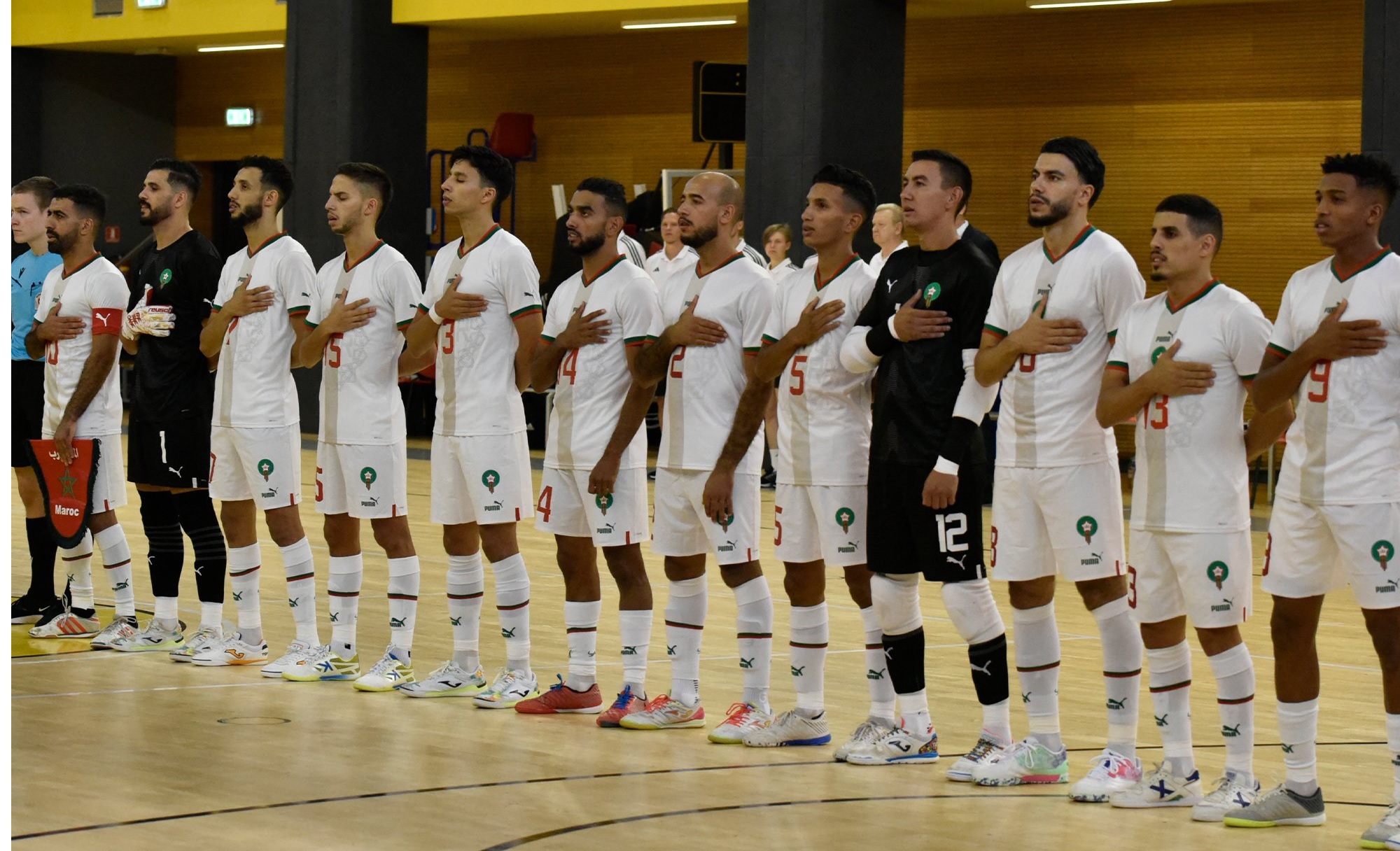 tournoi futsal croatie maroc lettonie