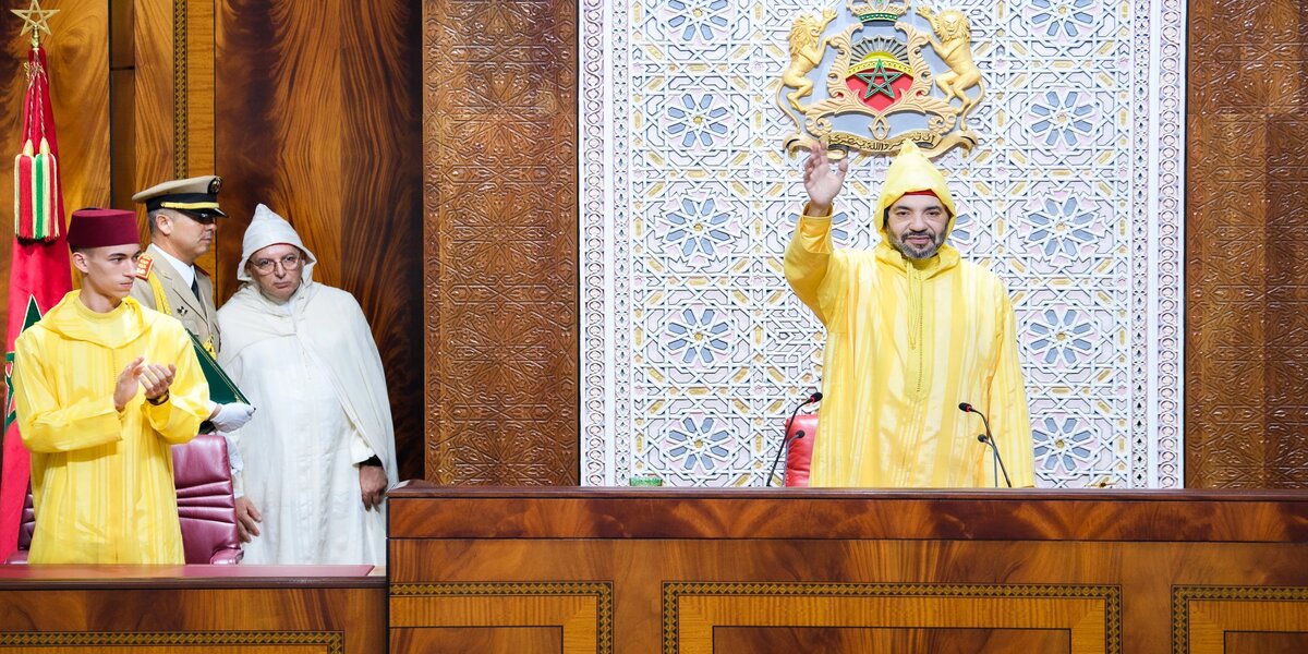 roi mohammed 6 au parlement