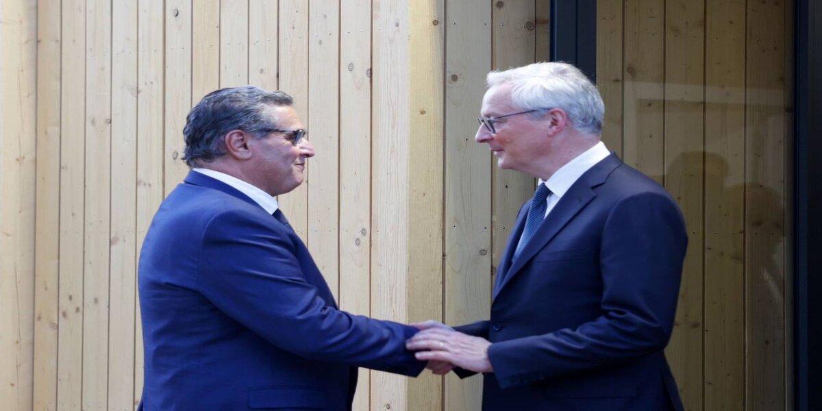 Bruno Le Maire et Akhannouch