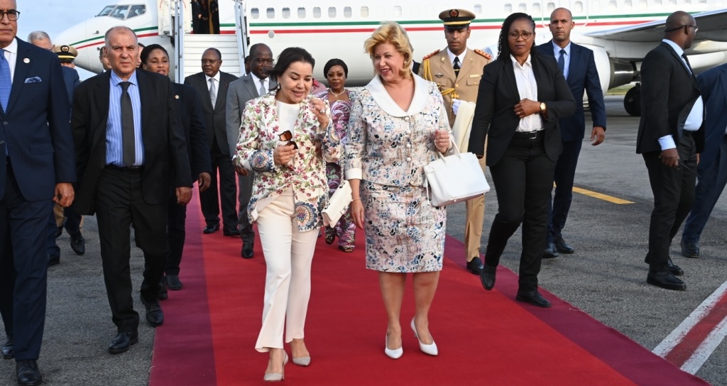 Dominique Ouattara, princesse Lalla Asmae, Lalla Asmae, Fondation Lalla Asma, Côte d’Ivoire, Abidjan