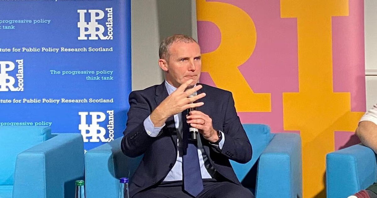 Le ministre écossais de la Santé. @IPPRScotland